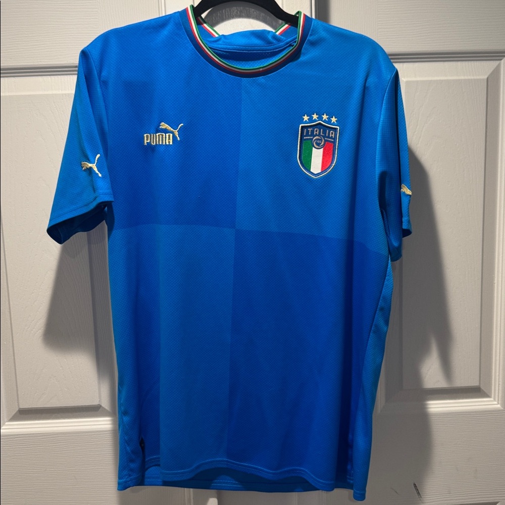 Puma Azure Italy Football Shirt